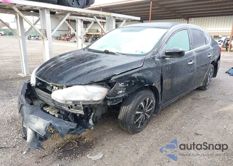 2019 Nissan Sentra z USA, uszkodzony, nr VIN 3N1AB7AP8KY265411